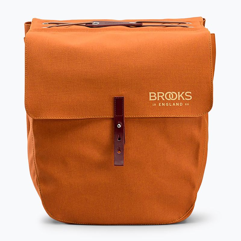 Brooks England Brick Lane Panniers 30 l gooseback/maroon bicycle pannier 3