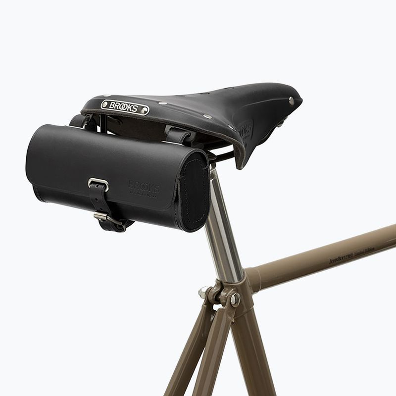 Brooks England Challange 0.5 litre black under seat bike bag 7