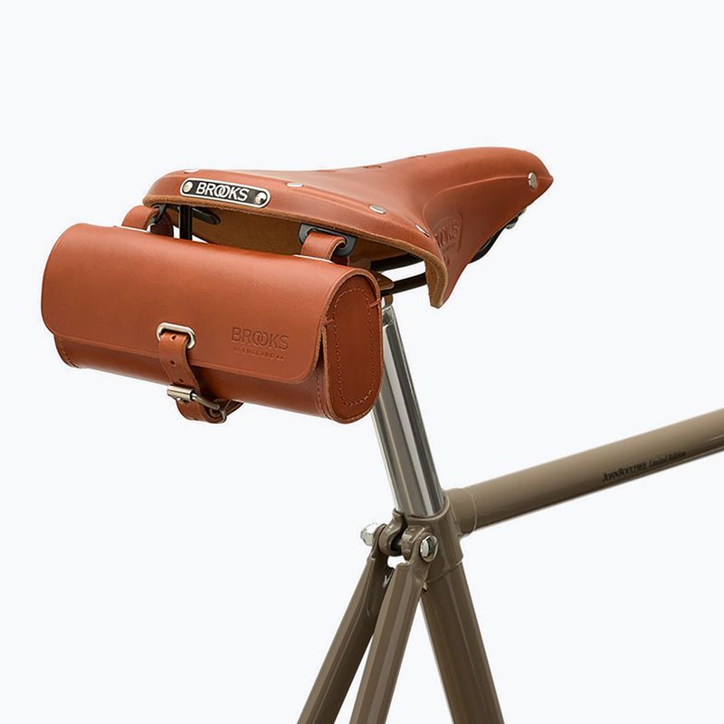 Brooks England Challange 0.5 litre honey bike seat bag 7