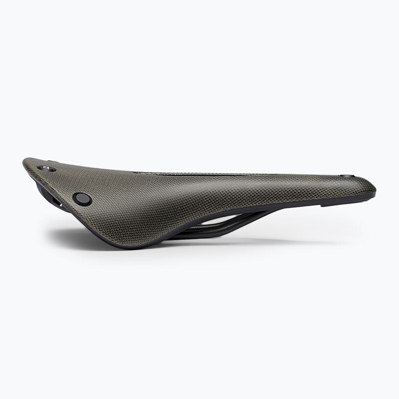 Brooks England C17 Carved mud green bicycle saddle 5