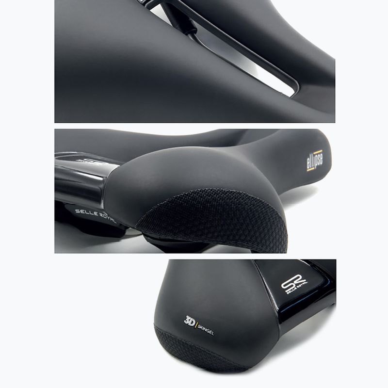 Bike saddle Selle Royal Premium Athletic 45st. Ellipse black 7