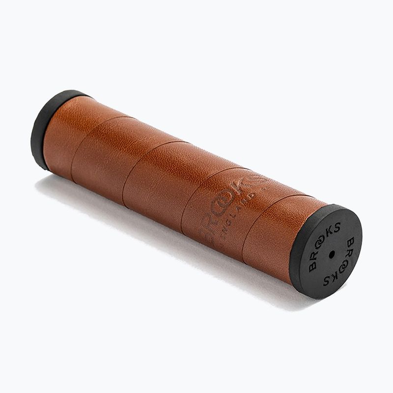Handlebar grips Brooks England Willow Leather honey 3