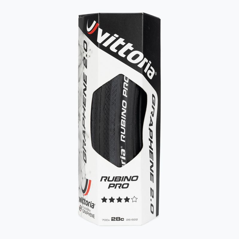 Bicycle tyre Vittoria Rubino Pro G2.0 700 x 28C black 2