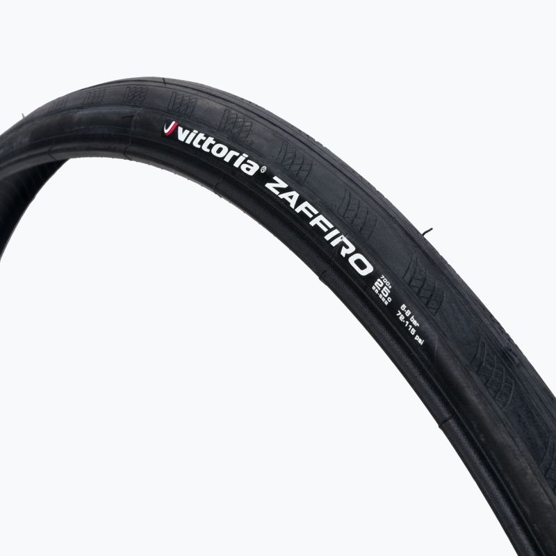 Vittoria Zaffiro V 700 x 25C black bicycle tyre 3