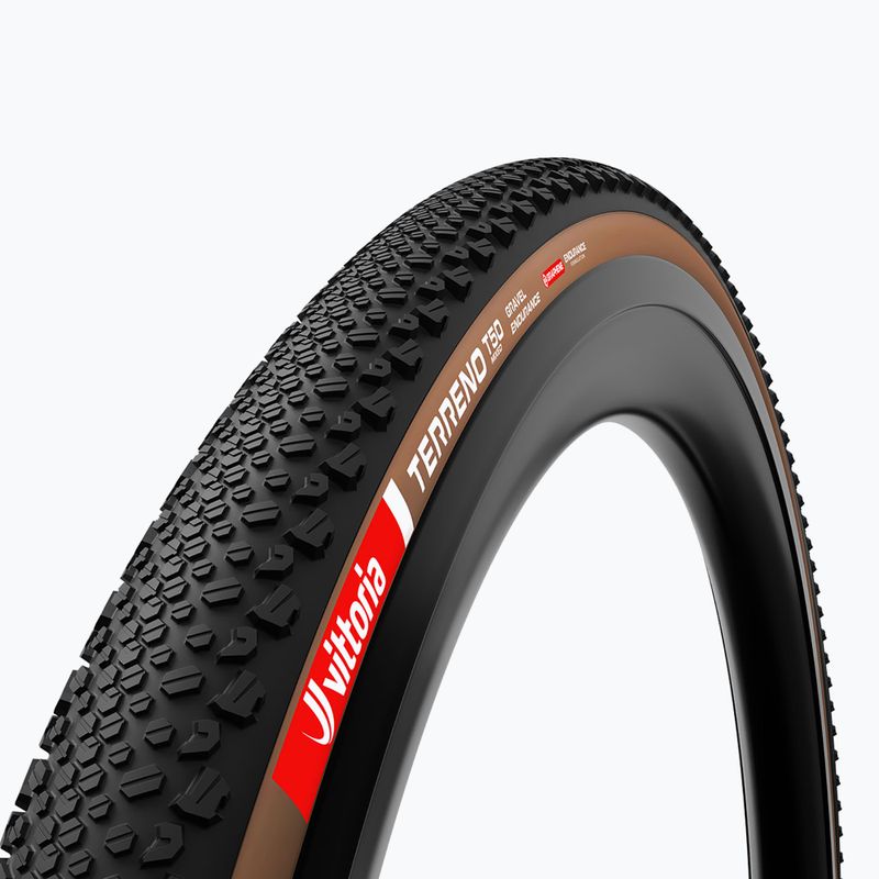 Tyre Vittoria Terreno T50 G2.0 TLR Gravel Endurance 700x40c black/brown 2