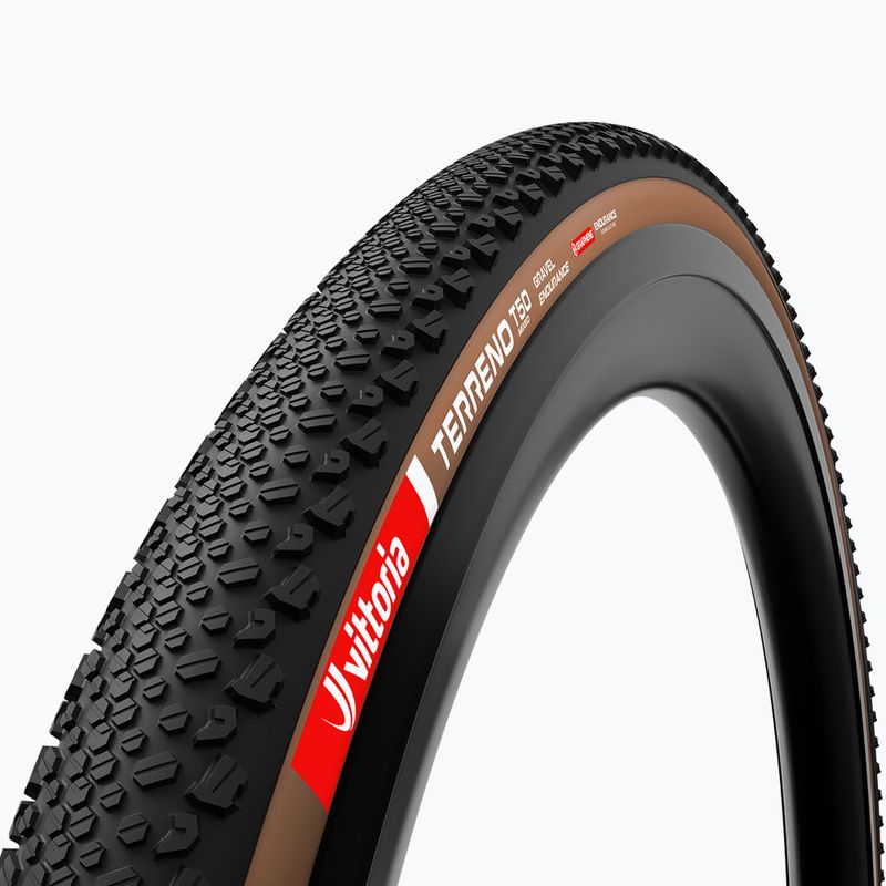 Bike tyre Vittoria Terreno T50 G2.0 TLR Gravel Endurance black/brown 2