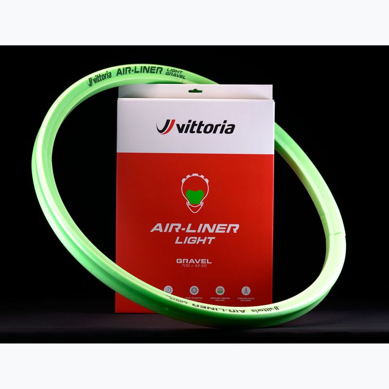Anti-puncture insert Vittoria AirLiner Light Gravel 700 x 42-50C green 2