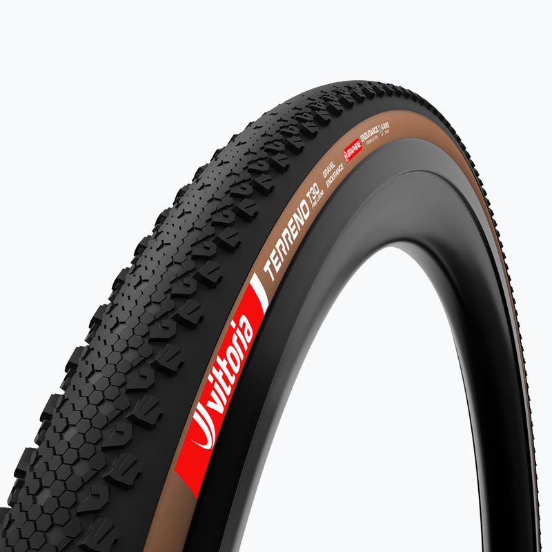 Bike tyre Vittoria Terreno T30 G2.0 TLR Gravel Endurance 700x40c black/brown 2