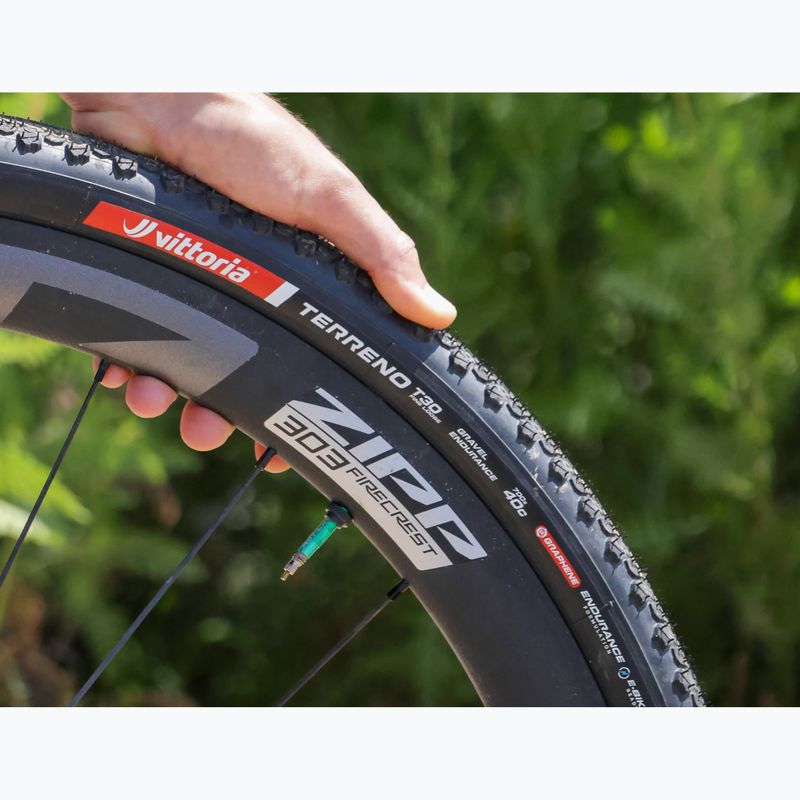 Bike tyre Vittoria Terreno T30 G2.0 TLR Gravel Endurance 700x40c black/brown 5