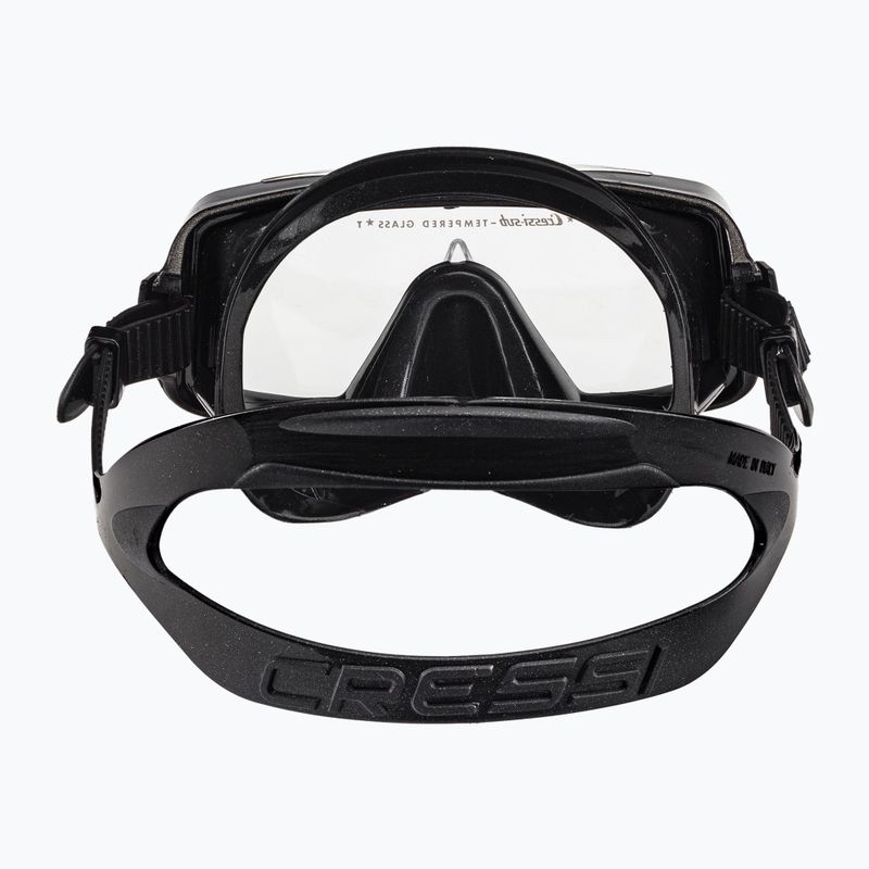 Cressi Sirena snorkelling mask black DN202000 5