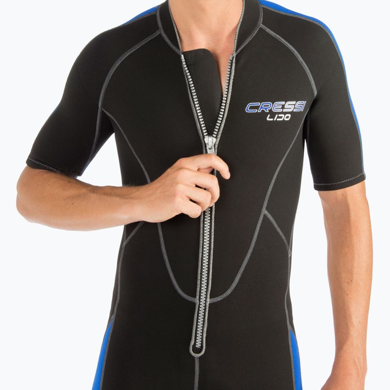 Men's Cressi Lido 2 mm diving foam black-blue LV455003 3