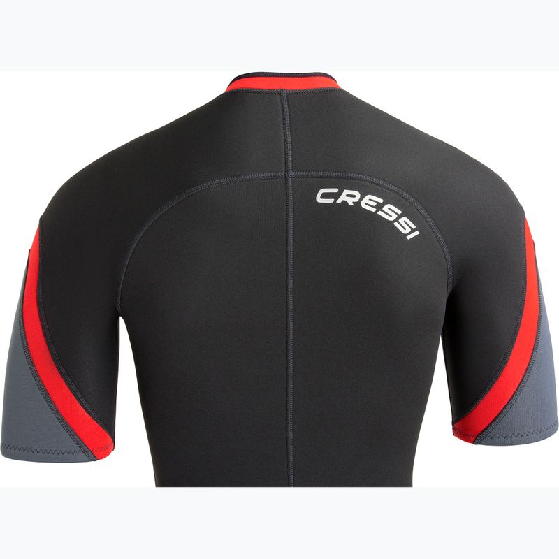 Men's wetsuit Cressi Playa Shorty 2.5 mm black/red 8