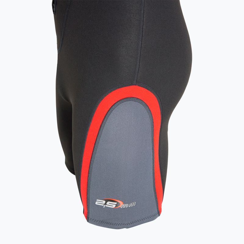 Women's Cressi Playa Shorty 2.5 mm black/red wetsuit 9