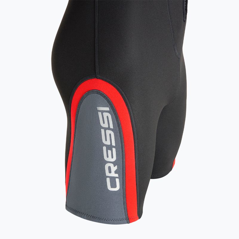 Men's wetsuit Cressi Playa Shorty 2.5 mm black/red 10