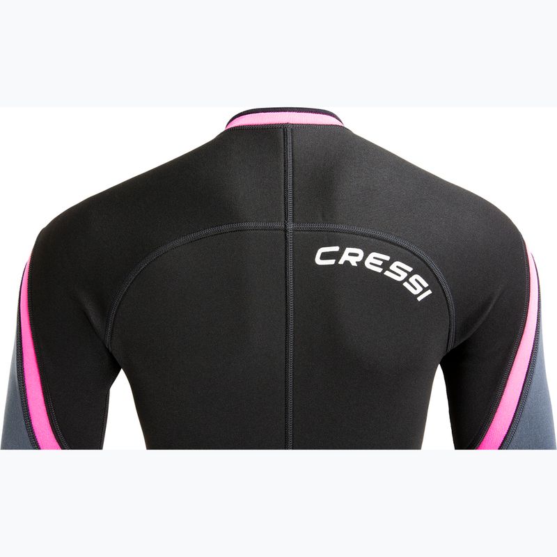 Men's wetsuit Cressi Playa Shorty 2.5 mm black/pink 5