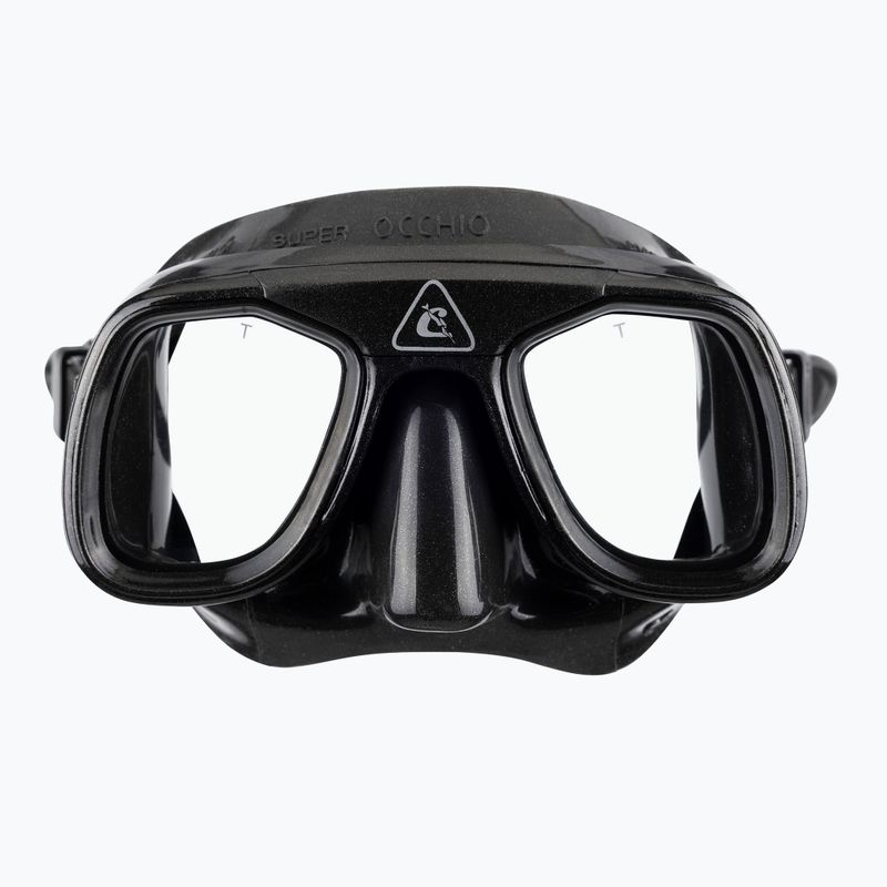 Cressi Superocchio diving mask black/black 2