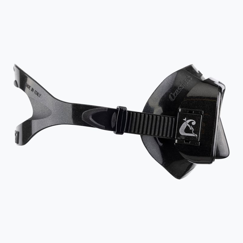 Cressi Superocchio diving mask black/black 3