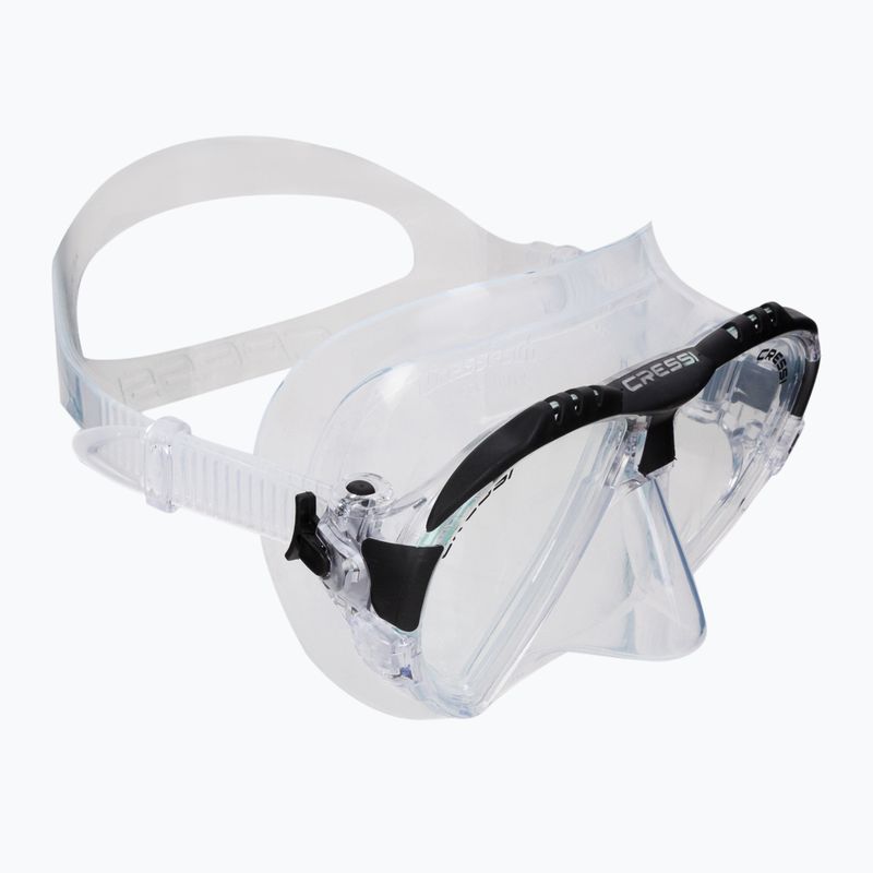 Cressi Matrix diving mask black/clear DS301060