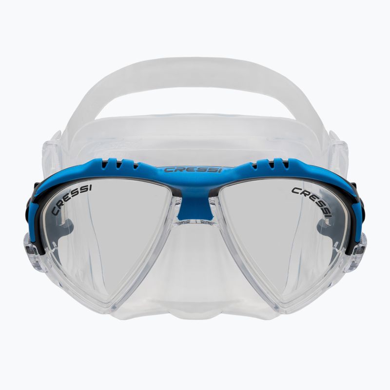 Cressi Matrix + Gamma diving set blue DS302501 2