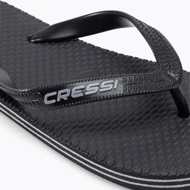 Cressi Beach flip flops black VB953927 8