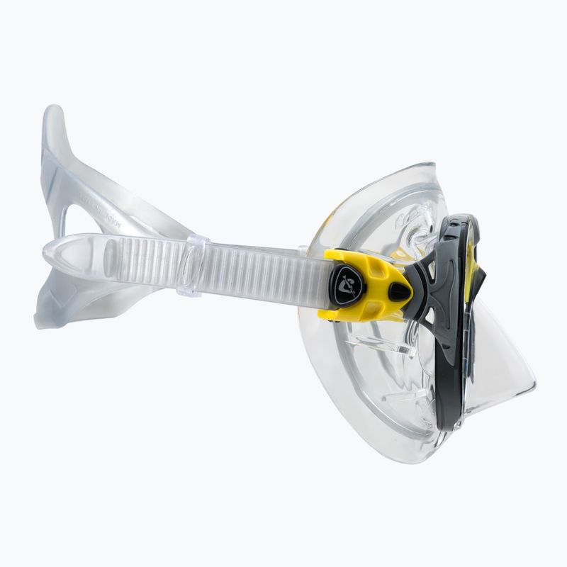 Cressi Big Eyes Evolution grey diving mask DS340010 3