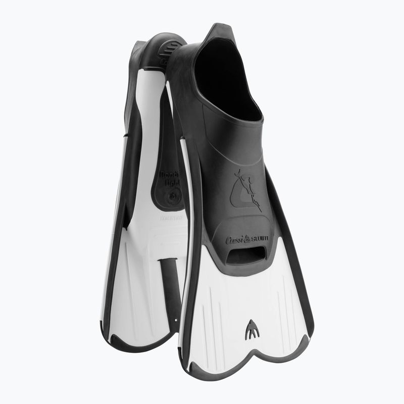 Cressi Light white swimming fins 4