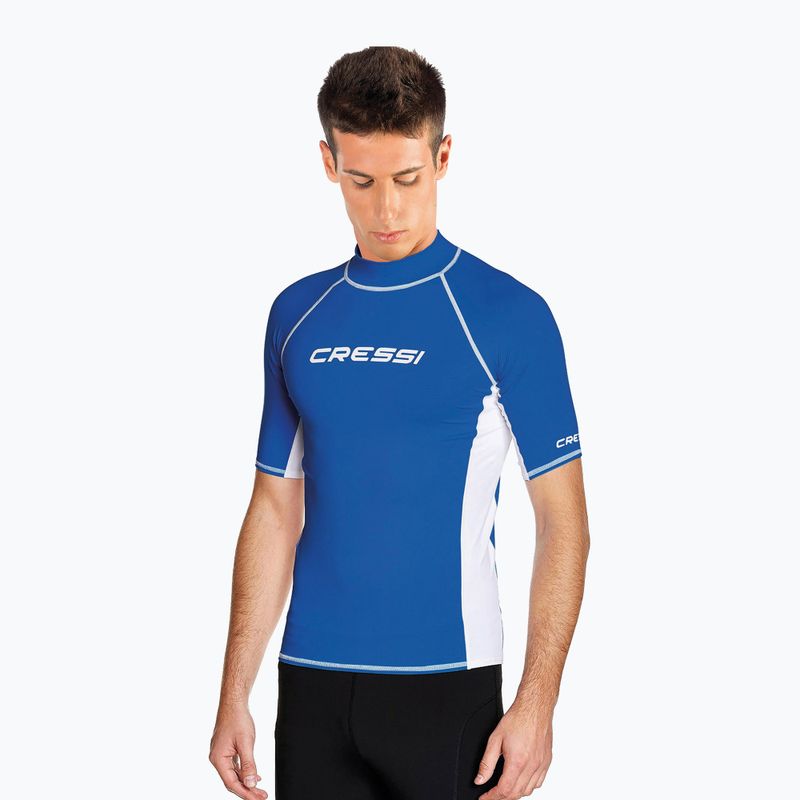 Cressi men's swim shirt blue LW476602 2