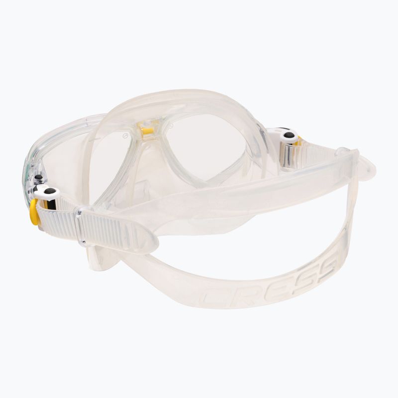 Cressi Marea + Gamma dive set yellow/colourless DM1000051 4