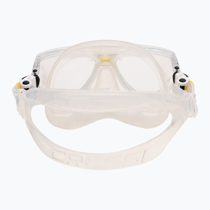 Cressi Marea + Gamma dive set yellow/colourless DM1000051 5