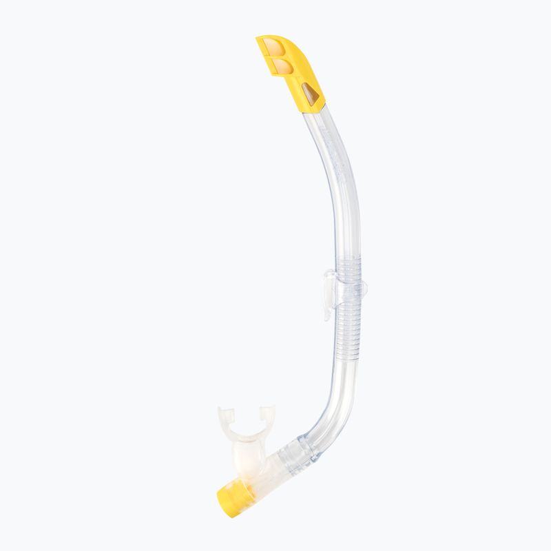 Cressi Onda + Mexico children's snorkel kit clear yellow DM1010131 6