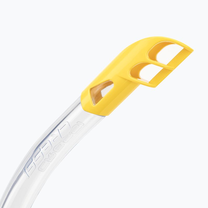 Cressi Onda + Mexico children's snorkel kit clear yellow DM1010131 7