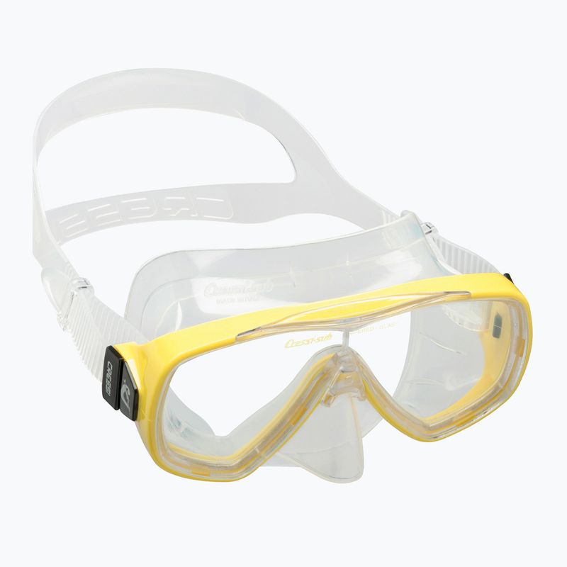 Cressi Onda + Mexico dive set clear yellow DM1010151 10