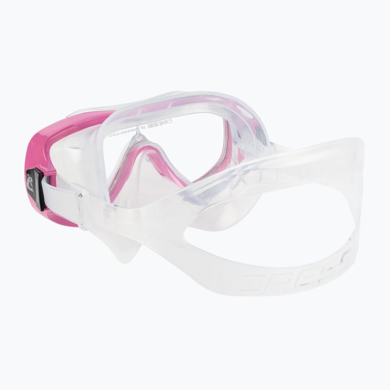 Cressi Onda + Mexico dive set clear pink DM1010154 4