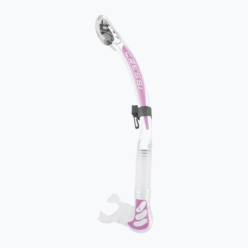 Cressi Alpha Ultra Dry clear snorkel ES258041 4