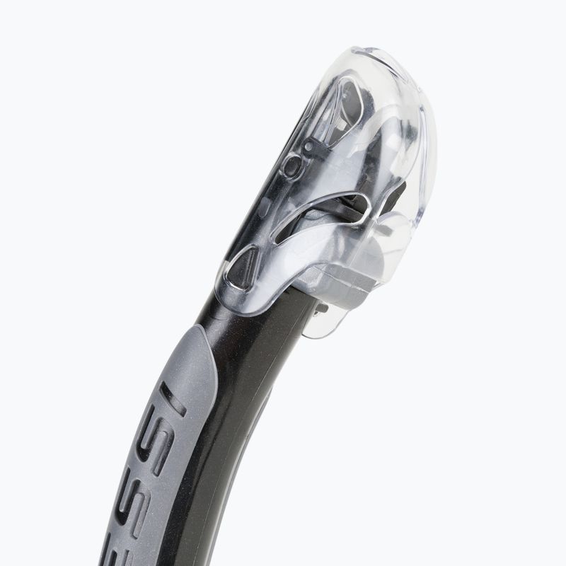 Cressi Alpha Ultra Dry black/silver snorkel ES258 2