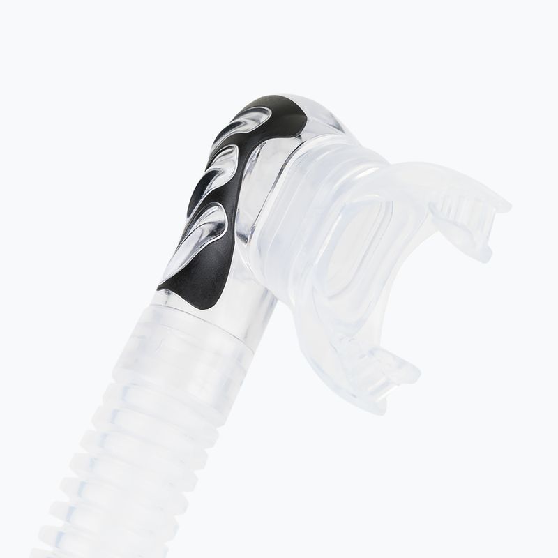 Cressi Alpha Ultra Dry black/silver snorkel ES258 3