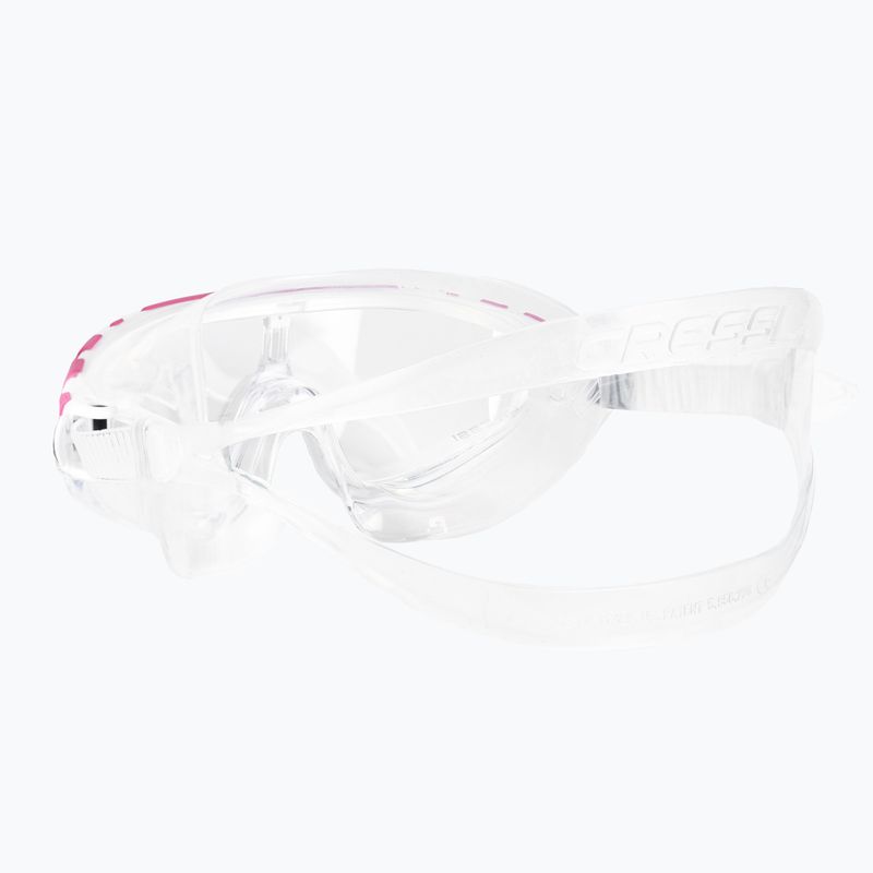 Cressi Skylight clear/white pink swim mask DE203340 4