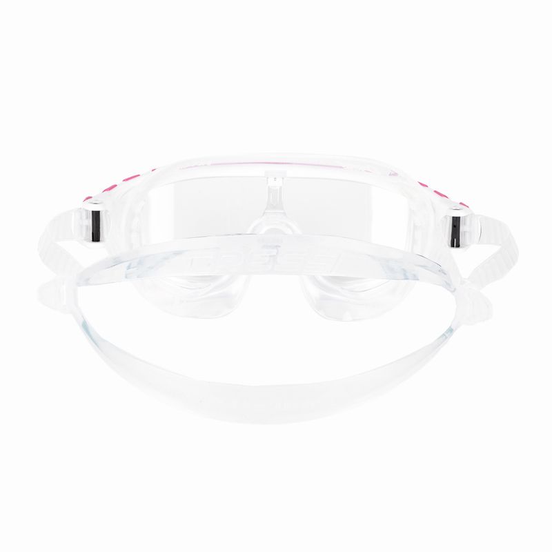 Cressi Skylight clear/white pink swim mask DE203340 5