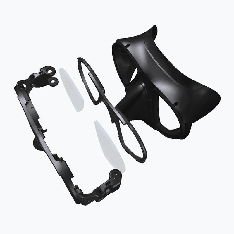 Cressi Nano diving mask black/black/silver 4