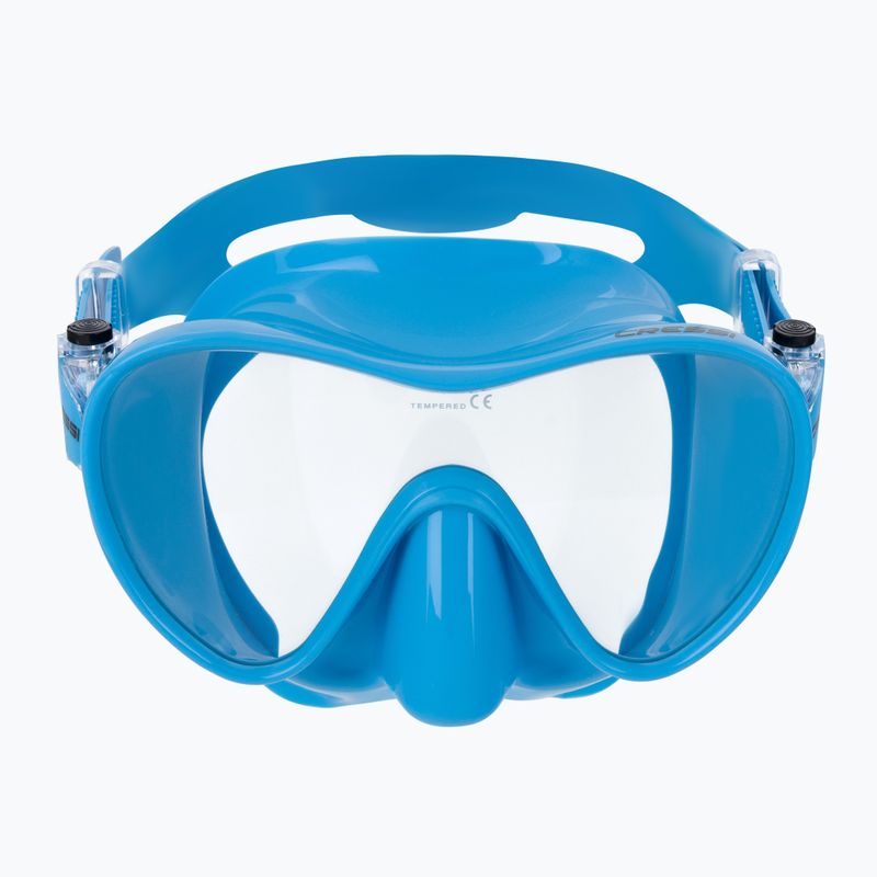 Cressi F1 Small diving mask blue ZDN311020 2
