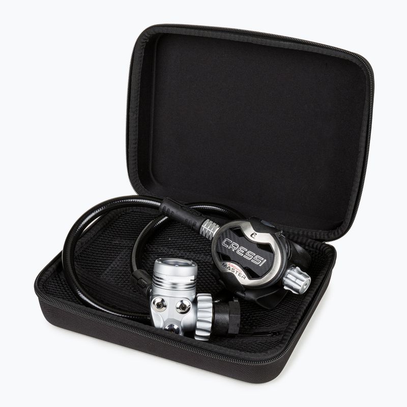 Cressi T10-SC PVD / Master Balanced scuba diving regulator black HX830100 2