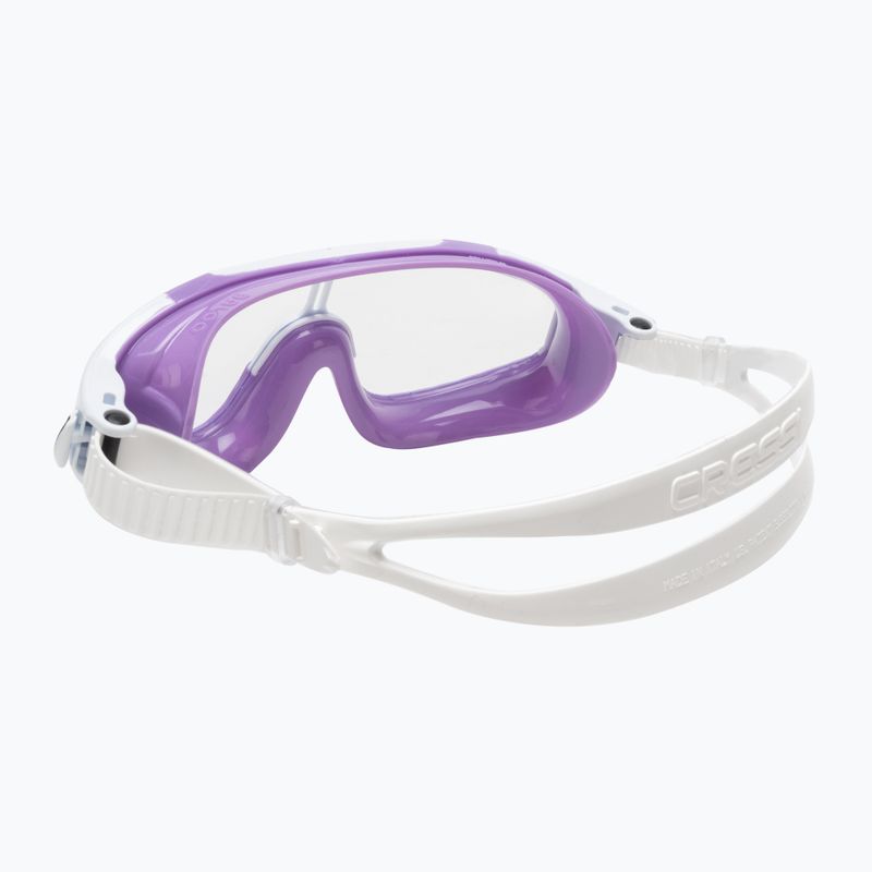 Cressi Baloo children's swim mask lilac/lilac white DE203241 4