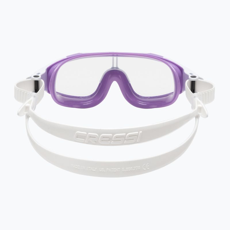 Cressi Baloo children's swim mask lilac/lilac white DE203241 5