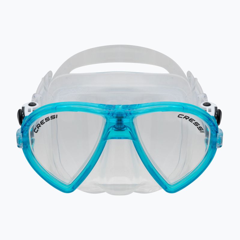 Cressi Ocean + Gamma snorkel kit blue DM1000113 2