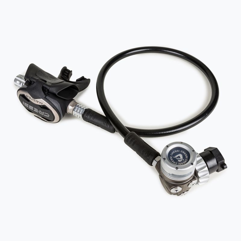 Cressi Master T10-SC Cromo diving regulator black HX840100