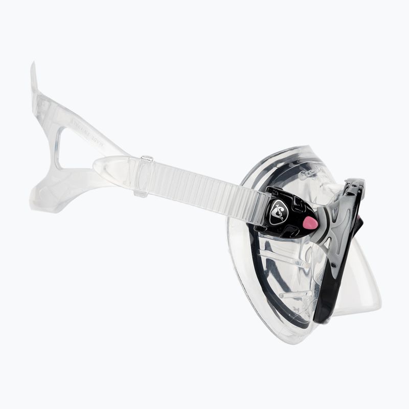 Cressi Big Eyes Evolution + Alpha Ultra Dry dive set black/pink 5