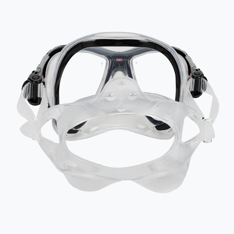 Cressi Big Eyes Evolution + Alpha Ultra Dry dive set black/pink 6