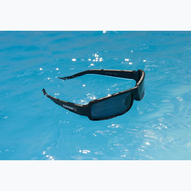 Cressi Ninja Floating black/blue mirrored sunglasses 2