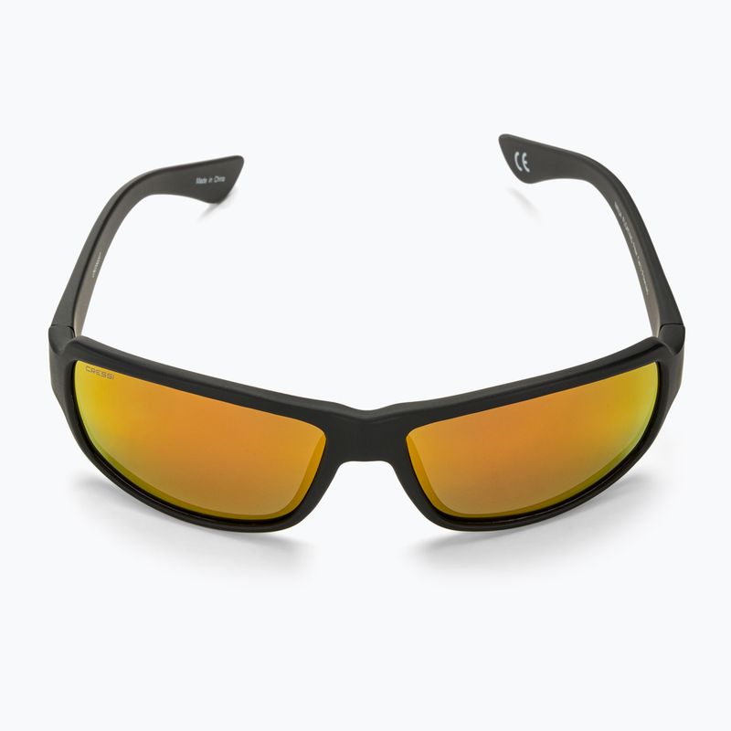 Cressi Ninja Floating black/orange mirrored sunglasses 3