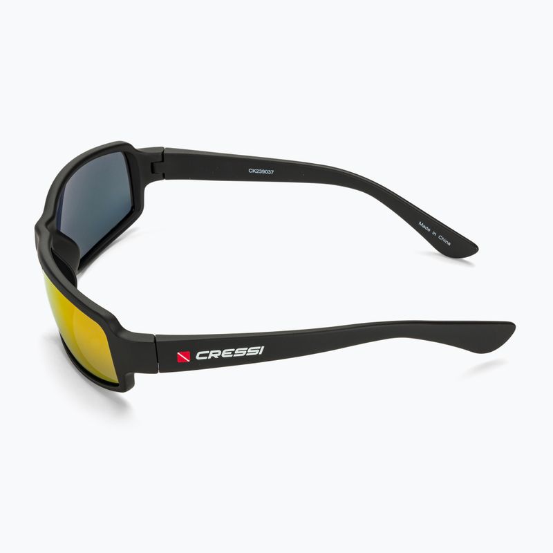 Cressi Ninja Floating black/orange mirrored sunglasses 4